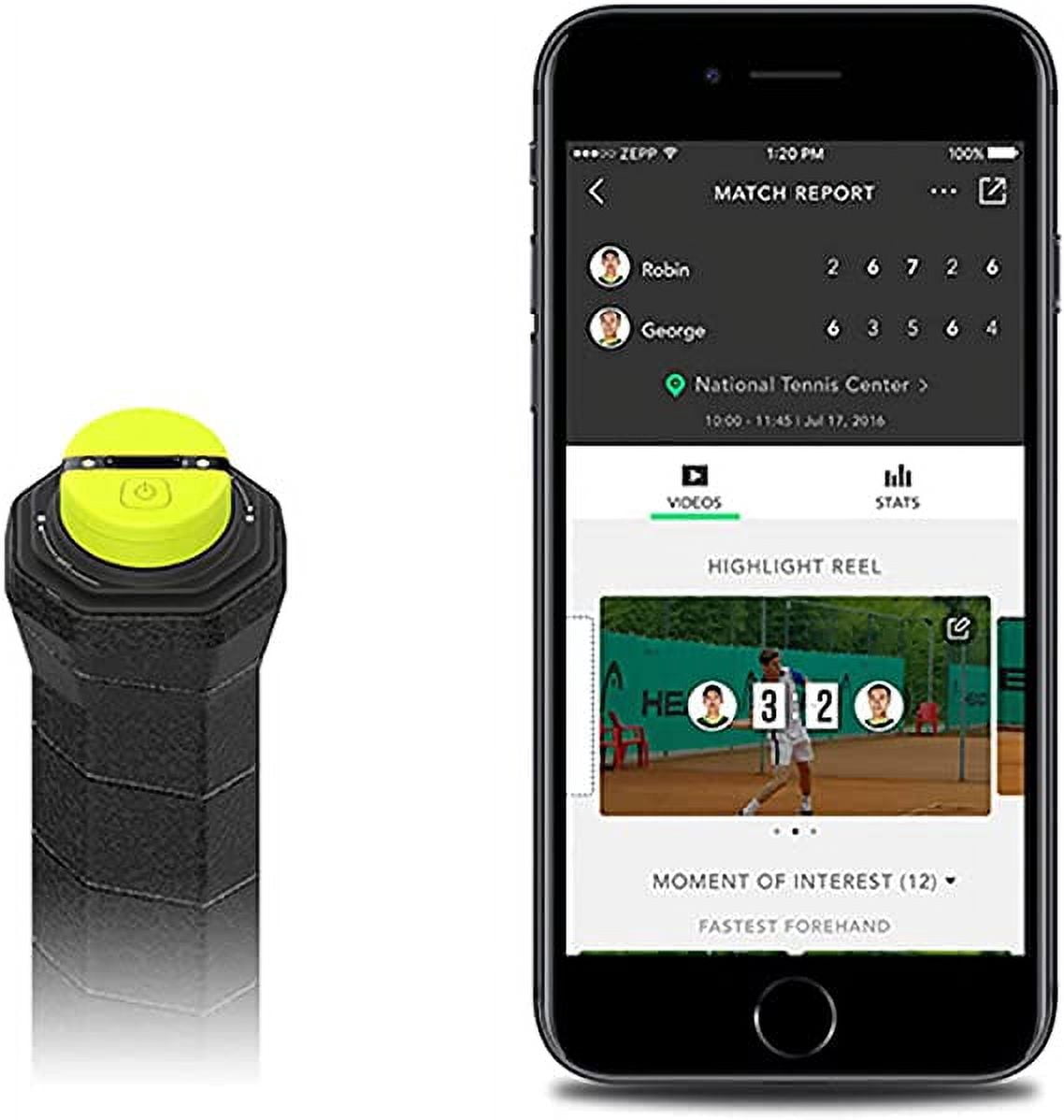 Zepp Tennis 2 Swing & Match Analyzer ZA2T1NE - Walmart.com