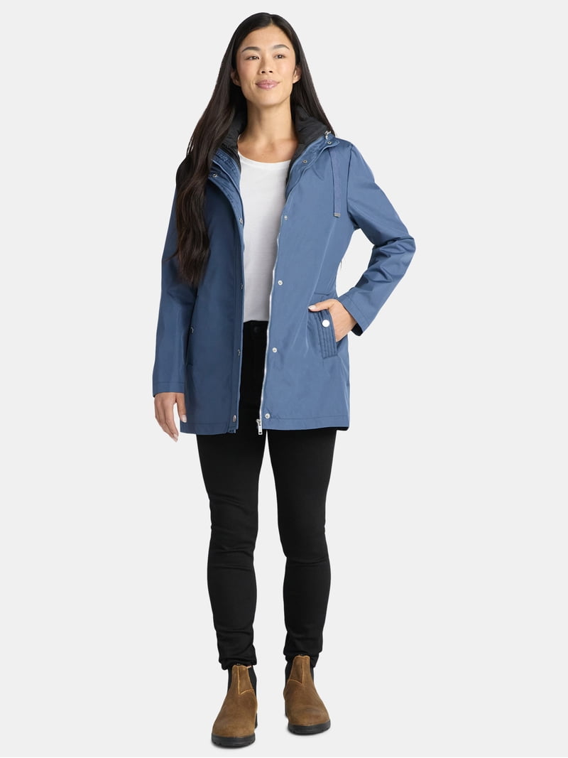 Big Chill Women's and Women's Plus 3 in 1 Systems Jacket with Hood