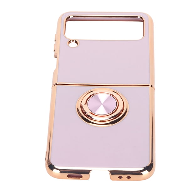 Funda protectora para teléfono móvil Z Flip 3 Bling Bling con soporte para dedo