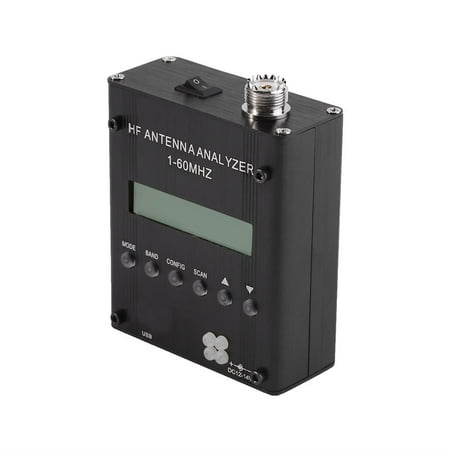 HERCHR 1-60 Mhz MR300 Shortwave Antenna Analyzer w/ LCD, Counter & Meters Meter Tester for Ham (Best Ham Radio For 11 Meters)