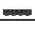 thumbnail image 1 of TEACHER CREATED RESOURCES (6 PK) BLACK SPARKLE SCALLOPED, 1 of 2