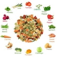 Garden Deluxe Vegetable Soup Mix by Its Delish, 3.5 LB Gallon Size Jug 16 Natural Dehydrated