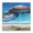 Summer Beach Umbrella Shadows, variant on Stupell Industries Tropical Beach Umbrella Shadows Black Floating Frame Canvas Art, 18 x 18, by Mauro Devereaux