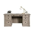 Sauder Palladia Executive Desk, Split Oak Finish