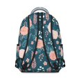 thumbnail image 3 of Pioneer Flower Floral Print Pattern Backpack for School, Cute School Bag with Adjustable Shoulder Straps and Padded Back, 15.3"x11"x7.1", 3 of 5