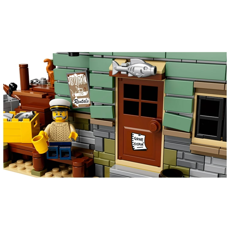 LEGO Ideas Old Fishing Store 21310 Building Set (2,049 Pieces) 
