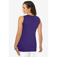 thumbnail image 4 of Jessica London Women's Plus Size Scoop-Neck Sweater Tank, 4 of 5