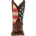 thumbnail image 3 of Durango Men's 11" Rebel™ by Durango Patriotic Pull On Western Boot Brown/Union Flag - DB5554, 3 of 6