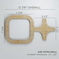 thumbnail image 3 of Ekena Millwork 12 7/8"W x 7 3/8"H x 1/4"T Extra Small Lancaster Decorative Fretwork Wood Wall Panels, Red Oak, 3 of 18