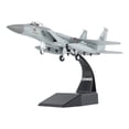 thumbnail image 2 of Aviones Fundidos a PresióN Escala 1/100 F15 Eagle Modelo de la Marina para ColeccióN Regalo DecoracióN Sala Estar del Hogar, 2 of 5