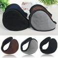thumbnail image 6 of Dengjunhu 2/3/4PCS Ear Muffs For Winter Men Women, Adjustable Fleece Ear Warmers Winter Warm Earmuffs For Cold Winters for Gift, 6 of 7