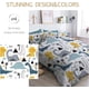 thumbnail image 5 of Comforter Bed in A Bag 8 Pieces Kids Boys Dino Twin Size Comforter Sets - 1, 5 of 6