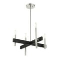 thumbnail image 3 of Livex Lighting - Denmark - 4 Light Chandelier in Mid Century Modern Style - 20, 3 of 10
