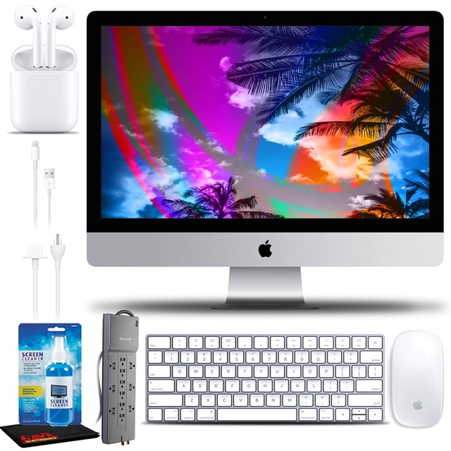 Apple iMac de 27" con Retina 5K (512 GB, mediados de 2020) con AirPods 2 y m?s (nueva caja abierta) Apple MXWU2LL/A-01
