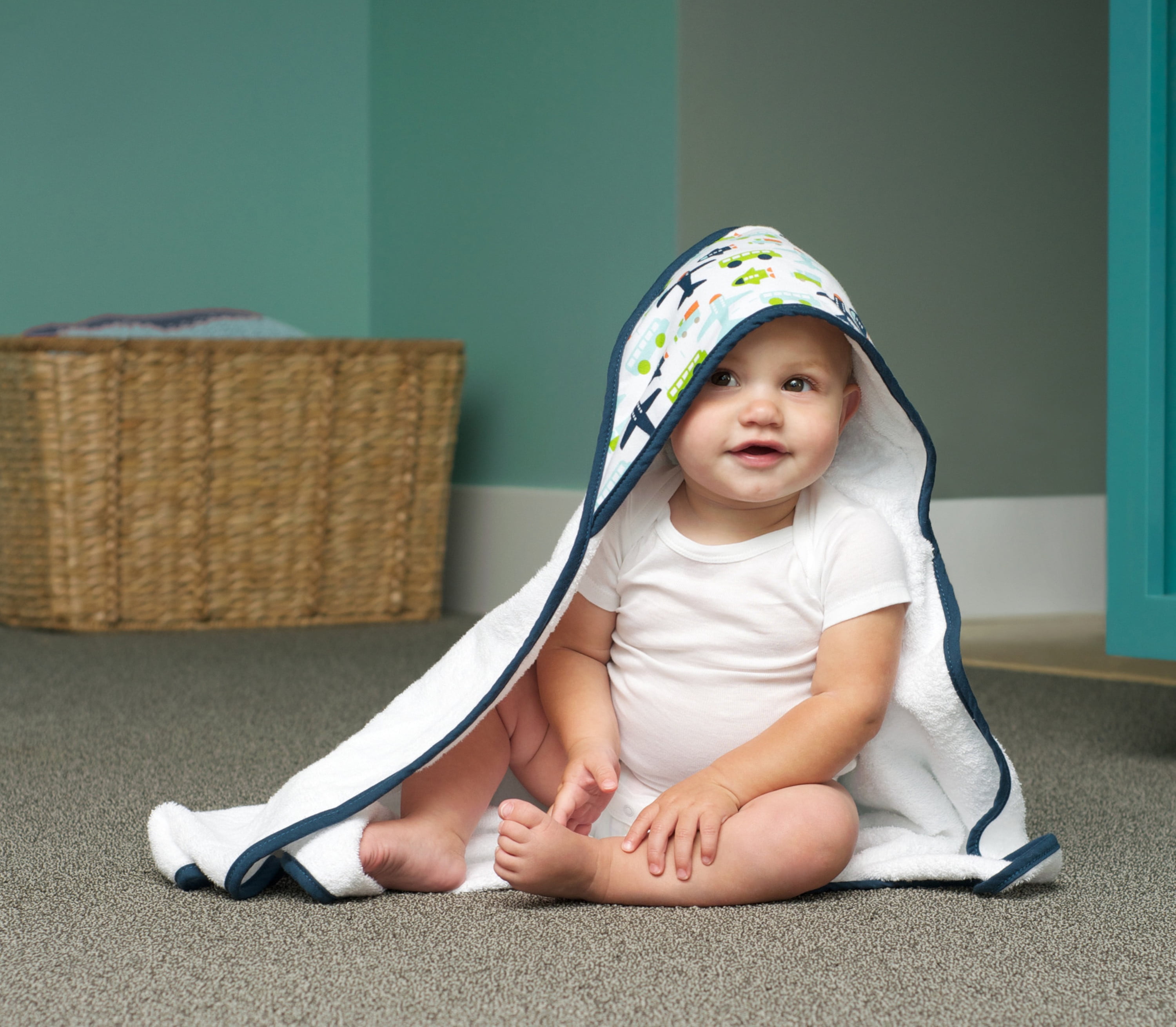 jj cole hooded towel set