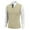 A001-Khaki, variant on SAATLERI Sweater Vest Men V Neck Knitted Sleeveless Pullover Sweaters Knitwear Solid Plain Loose Fit All Match Sweater Tops