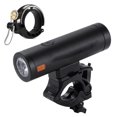 thumbnail image 2 of USB Rechargeable Bike Light Set Bike Headlight LED 1300 Lumens with Bell Super Bright Headlight Front Lights 6 Modes Fits All Bicycles, Mountain, Road, 2 of 9