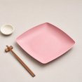 thumbnail image 7 of Square Dinner Plates, Plastic Picnic Plates Reusable, Square Dessert Snack, Lunch Appetizer Salad Plates, Kitchen Dinnerware Dishes for Camping Party Grill, 7 of 7