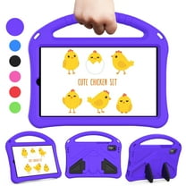 SaniMore Kids Case for Lenovo 9.0 Inch Tab M9 2023 1rd Gen, [Handle and Kickstand] [Protective and Shockproof] Boys Girls Case for Lenovo Tab M9 9" Tablet 2023 Release, Purple