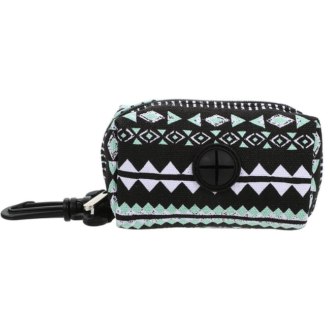 Miangastore Support de Sac à Déchets Distributeur de Sacs à Caca pour Chien en Toile pour Randonnée 1Pcs