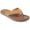 Tan, variant on Mens Riley Slip-On Thong Flip-Flops