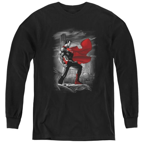 Superman - Metropolis Guardian - Youth Long Sleeve Shirt - X-Large