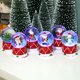 thumbnail image 3 of Bola de nieve de cristal, decoración navideña exquisita, artesanías brillantes, árbol de Navidad, Papá Noel, muñeco de nieve, adorno de bola de cristal, decoración del hogar Cc, 3 of 5