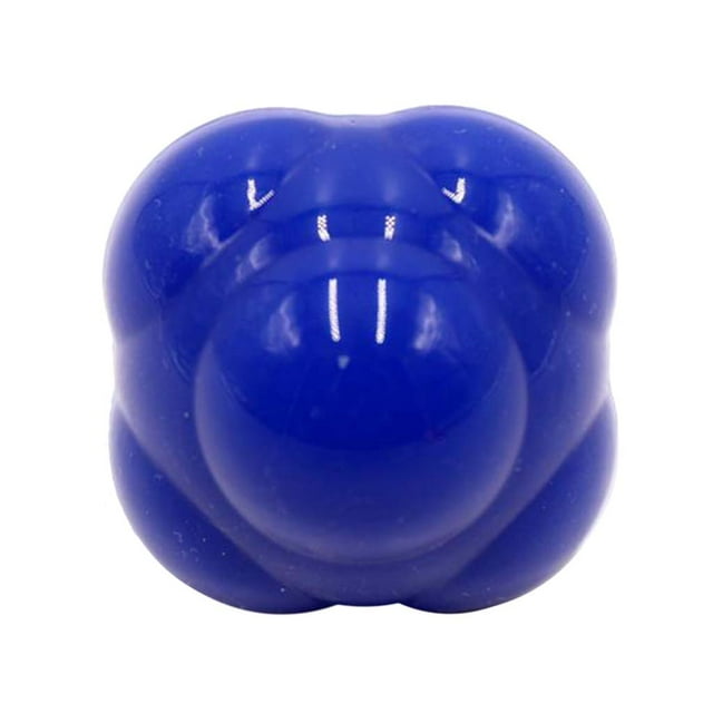 Bola de Reacción Zulema Hexagonal Azul Oscuro