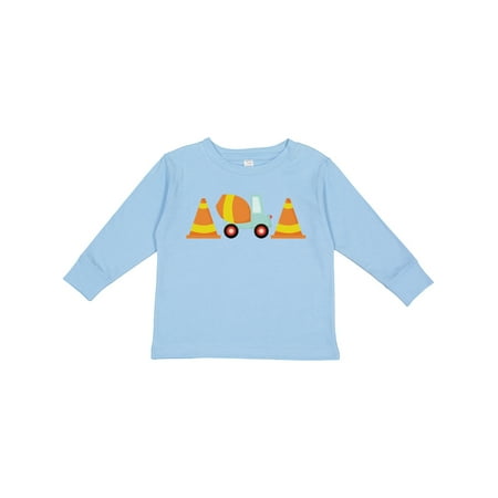 

Inktastic Cement Mixer Construction Gift Toddler Boy Girl Long Sleeve T-Shirt