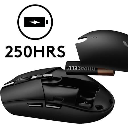 Logitech G305 Wireless Gaming Mouse, 12,000 DPI, Lightweight, 6