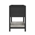 thumbnail image 4 of Native Trails Vno36 Solace 36" Single Free Standing Vanity Cabinet Only - Midnight / Ash, 4 of 7