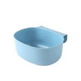 thumbnail image 1 of Yuarrent Cubo de basura colgante de plástico, basura reutilizable para cocina, Suspensión de basura, gabinete, puerta, fregadero, estante, herramienta Almacenamiento y organización del hogar Azul Yuarrent JJ19767-01, 1 of 6