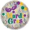 Mardi Gras Celebration Foil Balloon
