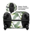 thumbnail image 5 of Multi-Size Suitcase Protective Cover Full Range Double Stitching Invisible Zipper For Travel Business Watercolor Light Green Leaves (1) Large, 5 of 8
