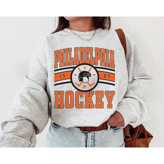 Vintage Philadelphia Sweatshirt, Flyer Sweater, Hockey Fan Shirt, Retro Philadelphia Ice Hockey