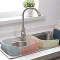 thumbnail image 4 of Placa De Fregadero Con Ventosa, Protector De Agua Para Fregadero, Tablero Deflector De Agua Antisalpicaduras Tpr, Tablero Elástico Plegable Para Fregadero De Cocina Eigraketly HA026880-03, 4 of 6