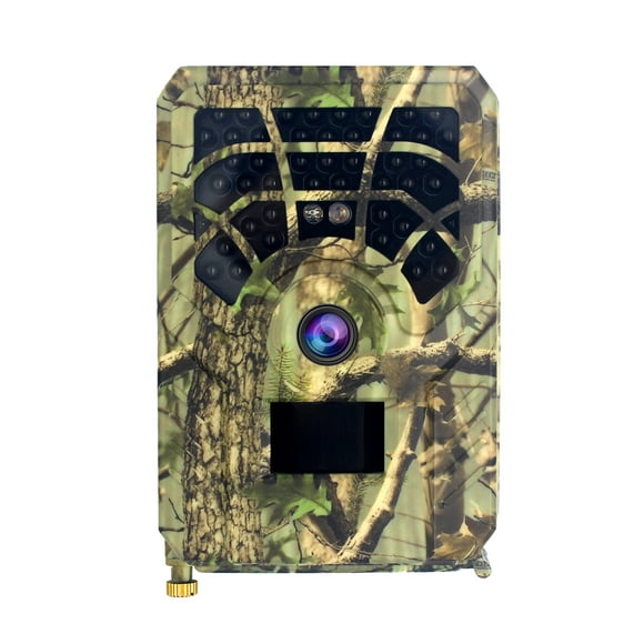 dodocool Digital Trail Camera 12MP HD & Trail Camera Motion Activated Night Infrared Vision Waterproof 46pcs IR Lights for Outdoor Wild Home Animal Observation Game