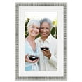 thumbnail image 2 of 12x18 Frame Silver With White Picture Mat For 12x18 Photo - Silver 18x24 Frame To Display Print or, 2 of 7