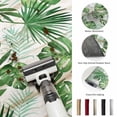 thumbnail image 5 of Area Rugs 3'x5', Summer Botanical Carpet Runner Indoor Outdoor Rugs Home Decor Aesthetic, Green Monstera Palm Leaves Wood Beige Non Slip Mats Washable Accent Rug for Living Room Bedroom, 5 of 8