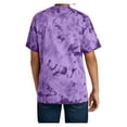 thumbnail image 2 of Mafoose Youth Short Sleeve Crystal Tie-Dye Tee Purple Large, 2 of 4