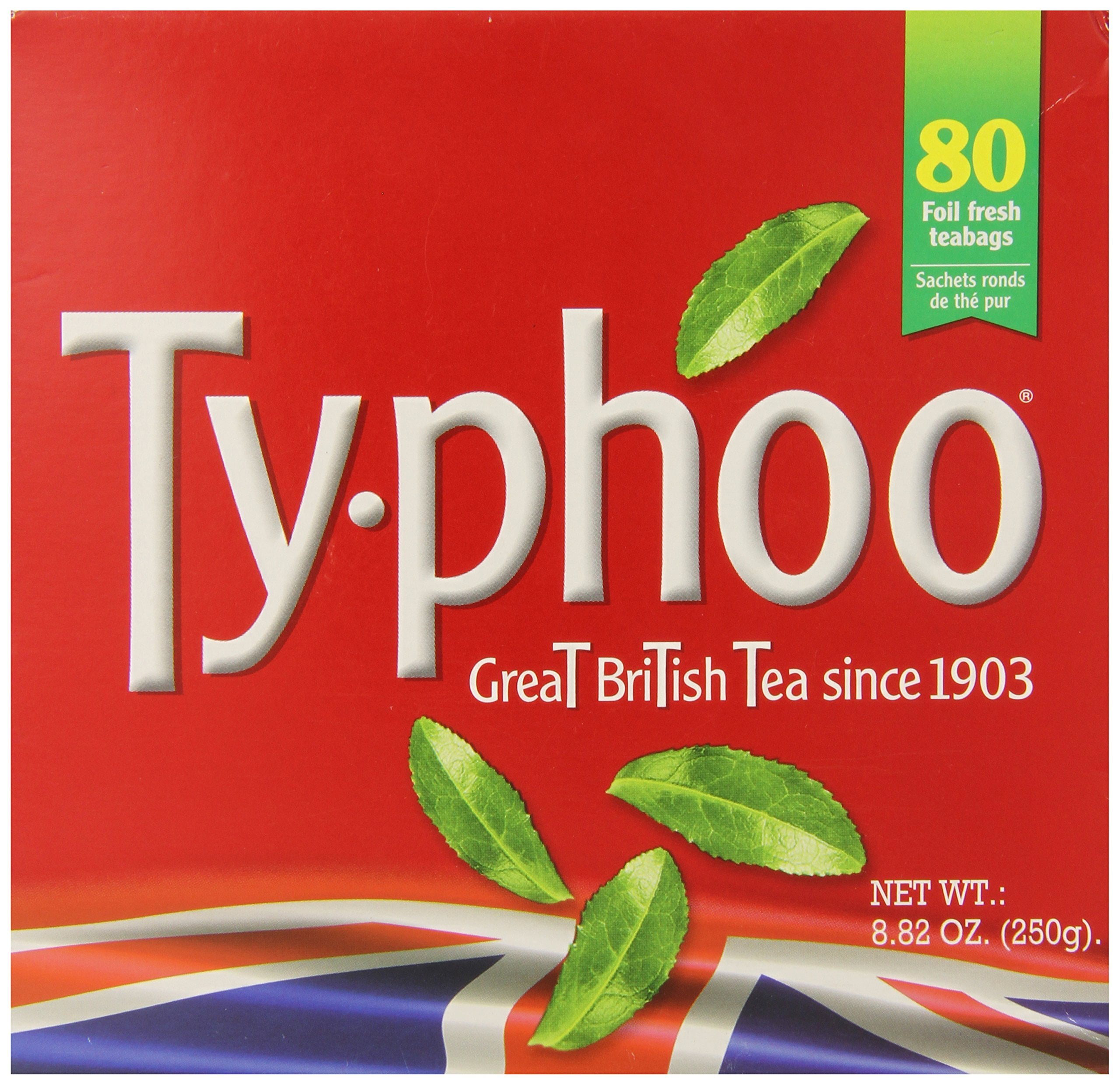 Typhoo Black Tea, 80ct Bags Walmart Canada