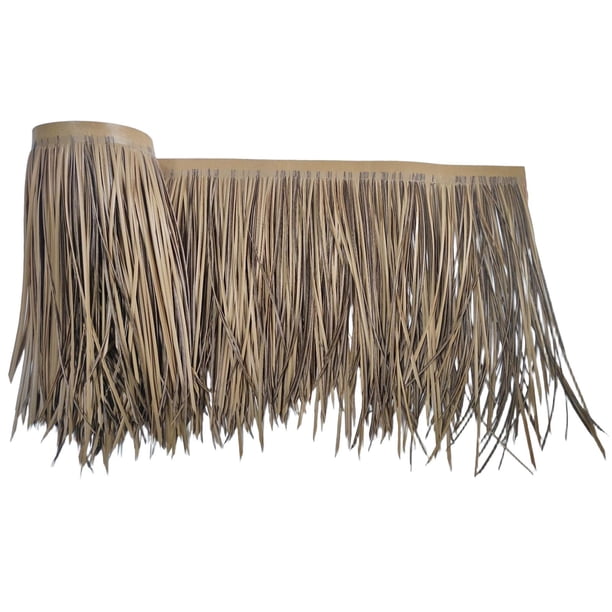 Adorno de techo de palma artificial para sombrilla de patio y jardín. Estilo F