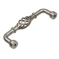 thumbnail image 2 of GlideRite 3-3/4 in. Center Twisted Birdcage Pull Solid Steel Cabinet Wire Handles, Satin Nickel, Pack of 25, 2 of 5