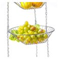 thumbnail image 4 of Loliuicca 3 Tier Hanging Basket Fruit Vegetable Organizer Kitchen Food Baskets, 4 of 6