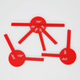 thumbnail image 4 of Office Cabinet Under $10 Mathematics Teaching Angle Measuring Instruments Geometric Angle Display Tools Plastic Materials Angle Recognition Teaching Suitable For Learning (30 45 45, 4 of 6