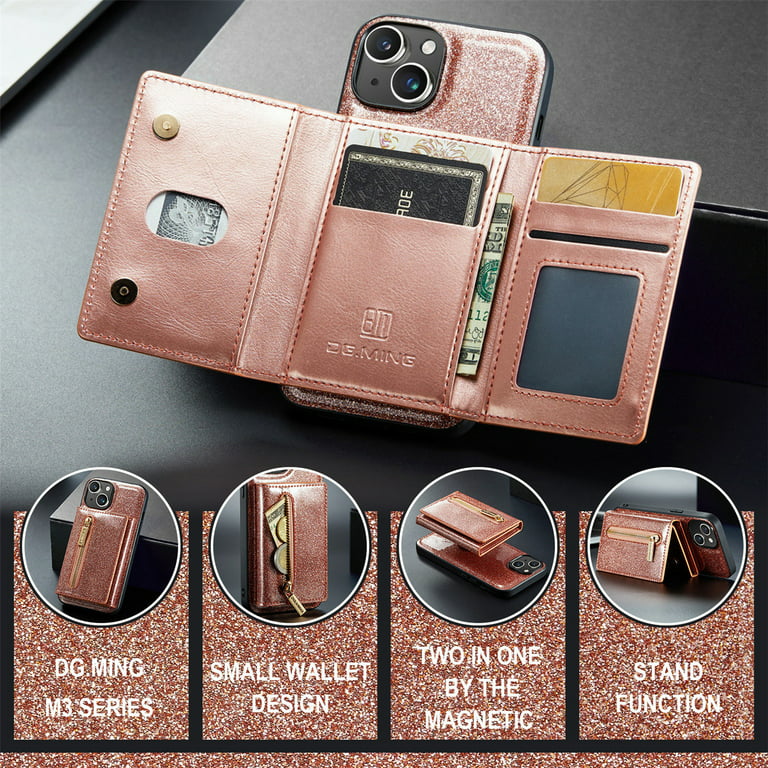 iPhone 13 pro max cover Leather Wallet Case for men Women Girls