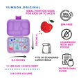 thumbnail image 4 of Yumbox Original 6-Compartment Lunch Box - Lulu Purple, 4 of 5