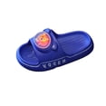 thumbnail image 2 of hengsof Toddler Boys' Light Up Slippers Cartoon Bear Light Up Sandals Non Slip Soft Sole Comfortable Casual Beach Pool Slippers, 2 of 5