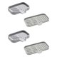 thumbnail image 1 of Bandeja de silicona para fregadero con escurridor de jabón, escurridor de esponja, escurridor de jabón, escurridor de cocina, 1 of 6