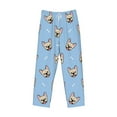 thumbnail image 4 of Bingfone Cute French Bulldog Mens All Over Print Sleep Pajama Pants-Small, 4 of 9